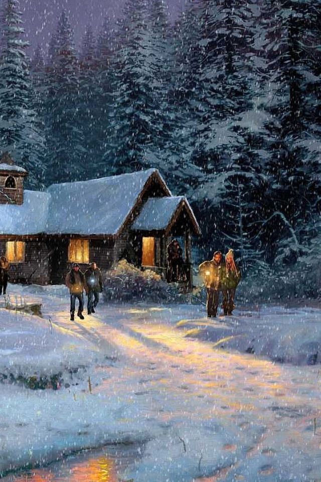 Картина Кинкейд Рождество