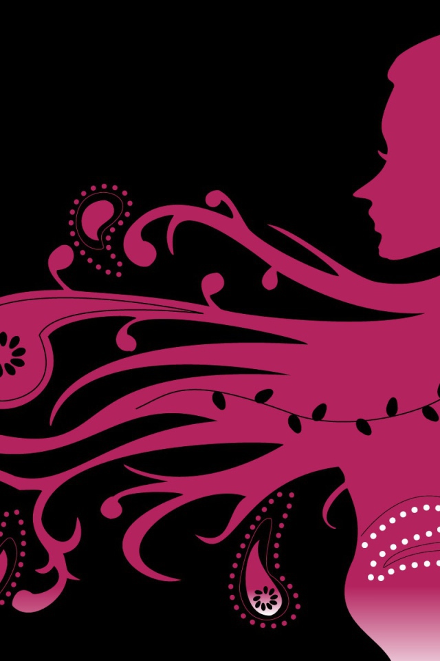 Прекрасная векторная девушка