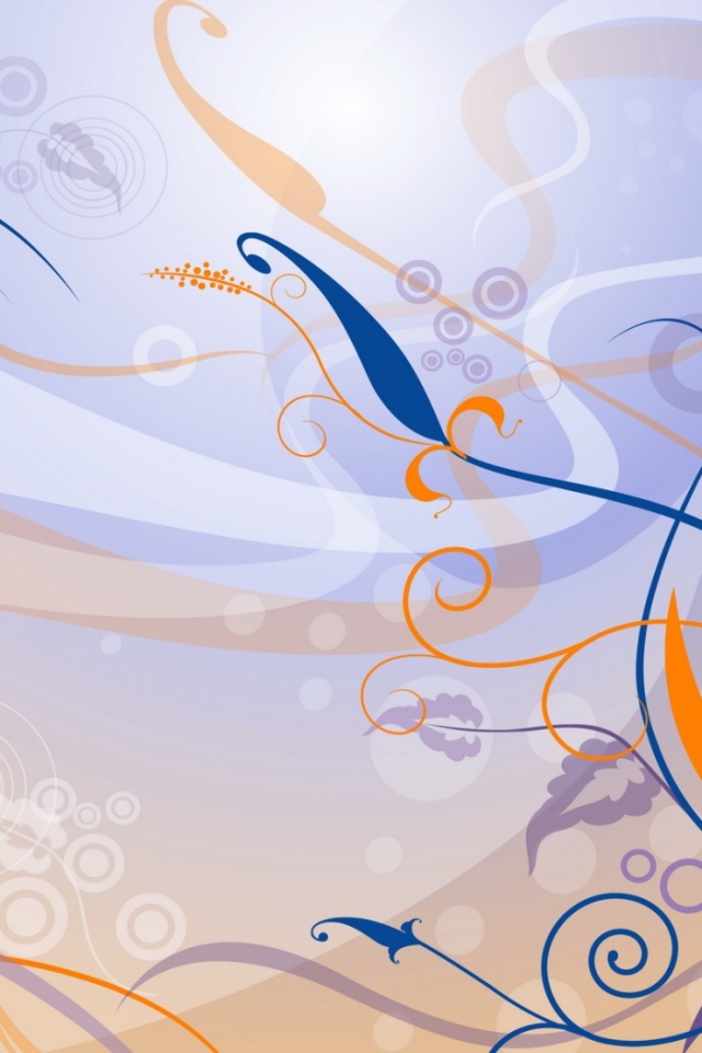 Желто голубой векторный проект