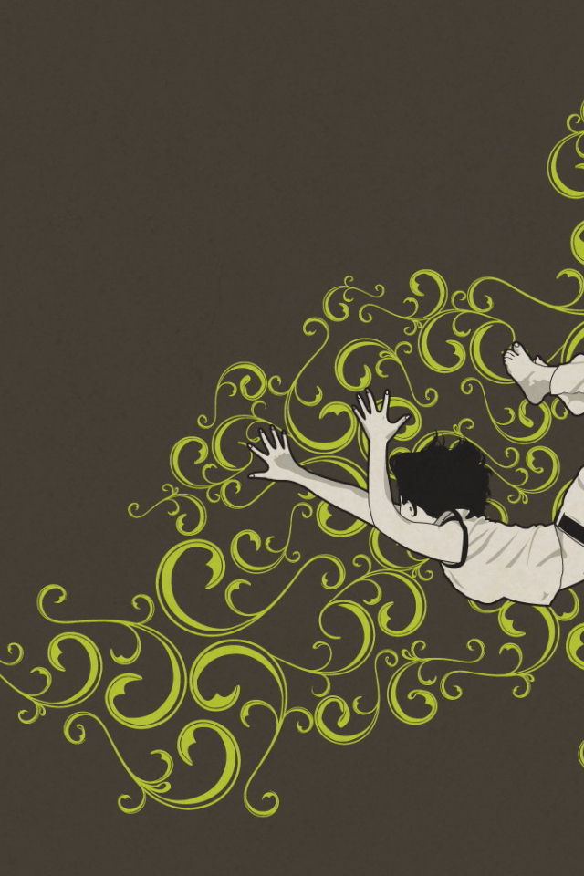 Танцор на орнаменте