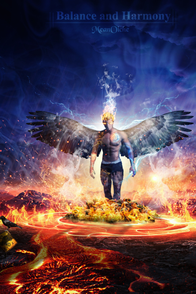 Ангел вышел из огня