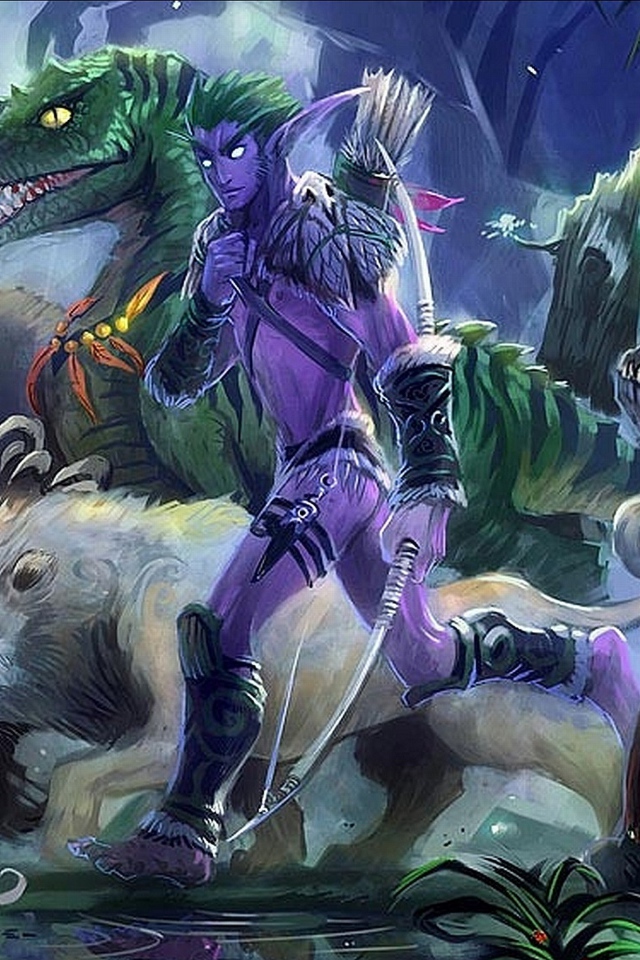 Звери и синий человек