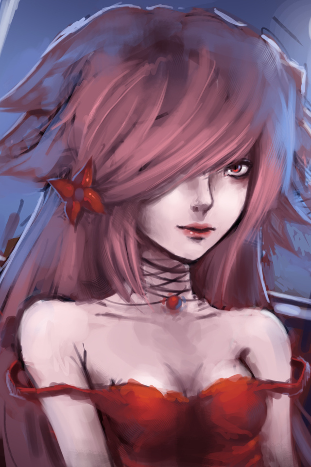 Аниме девушка вампир