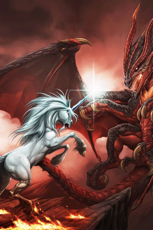 Битва лошади и дракона