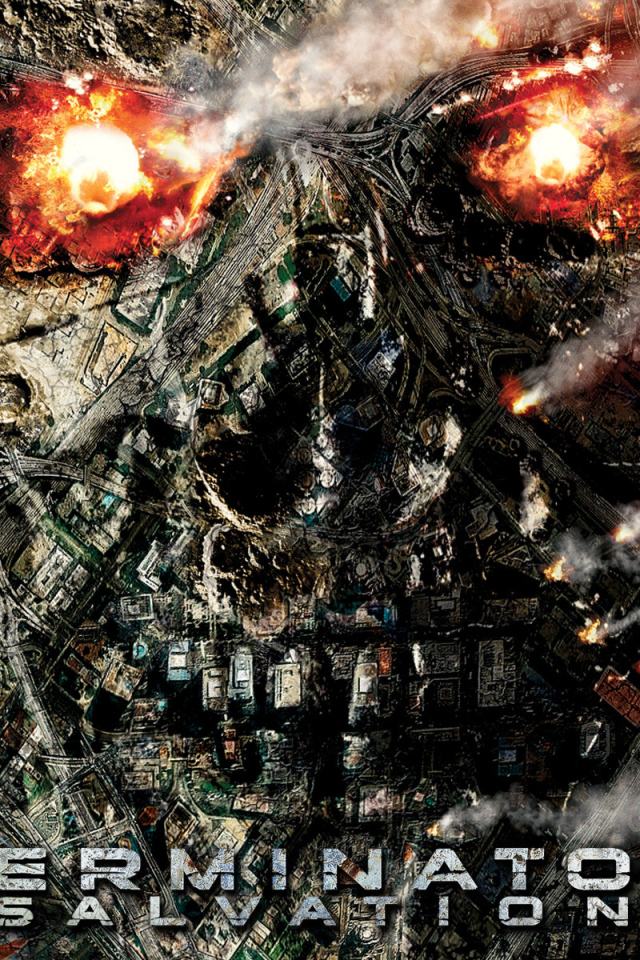 Горящие глаза терминатора