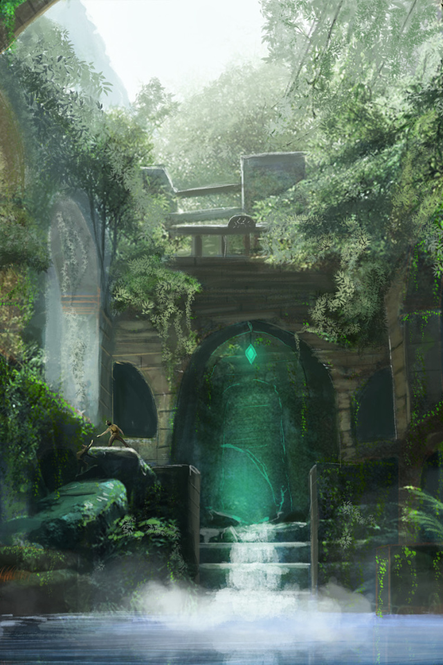 Вход в сказочный мир