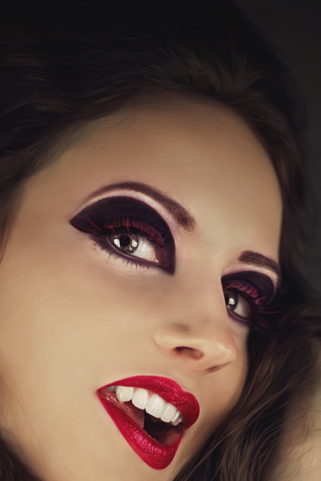 Великолепная девушка вампир