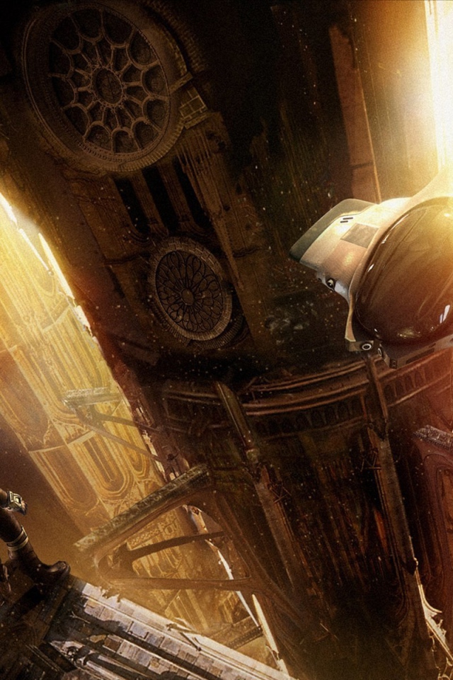 Герой в фантастическом городе