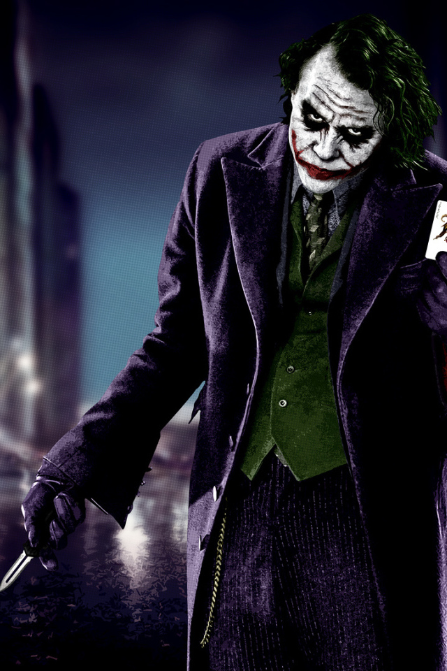 Джокер на улице города