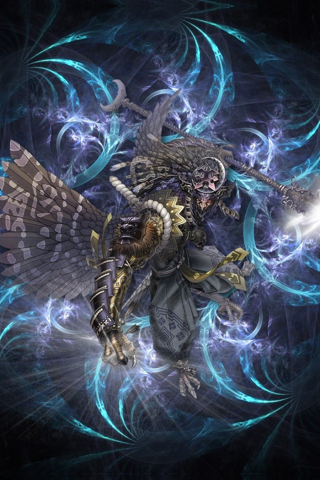 Монстр с куриными лапами