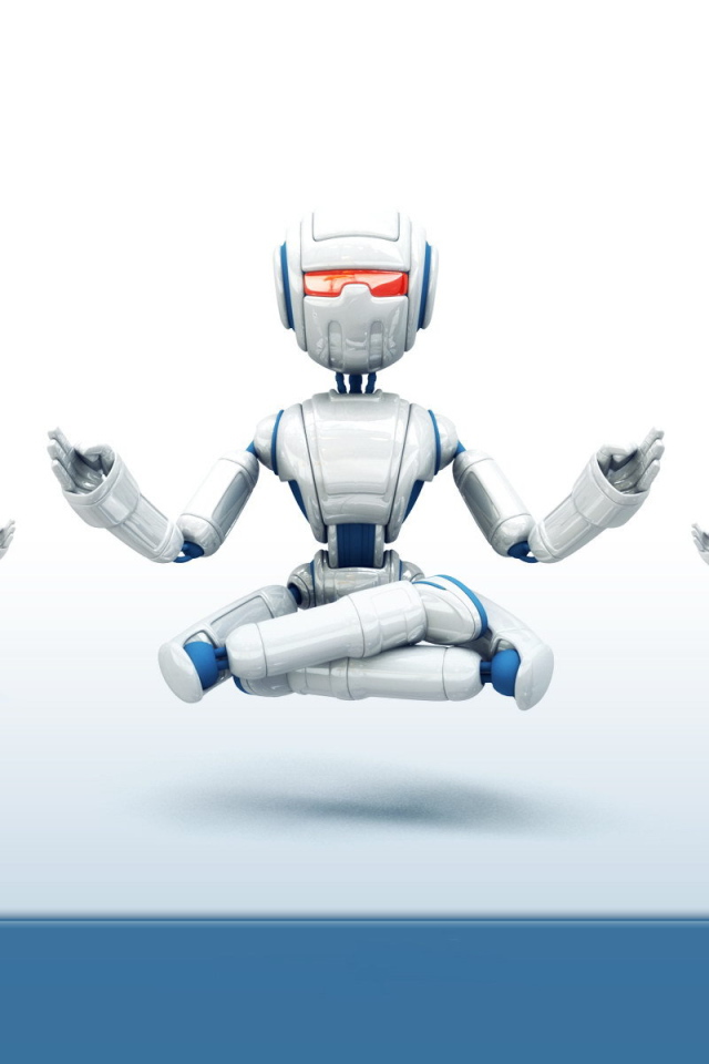 Роботы медитируют