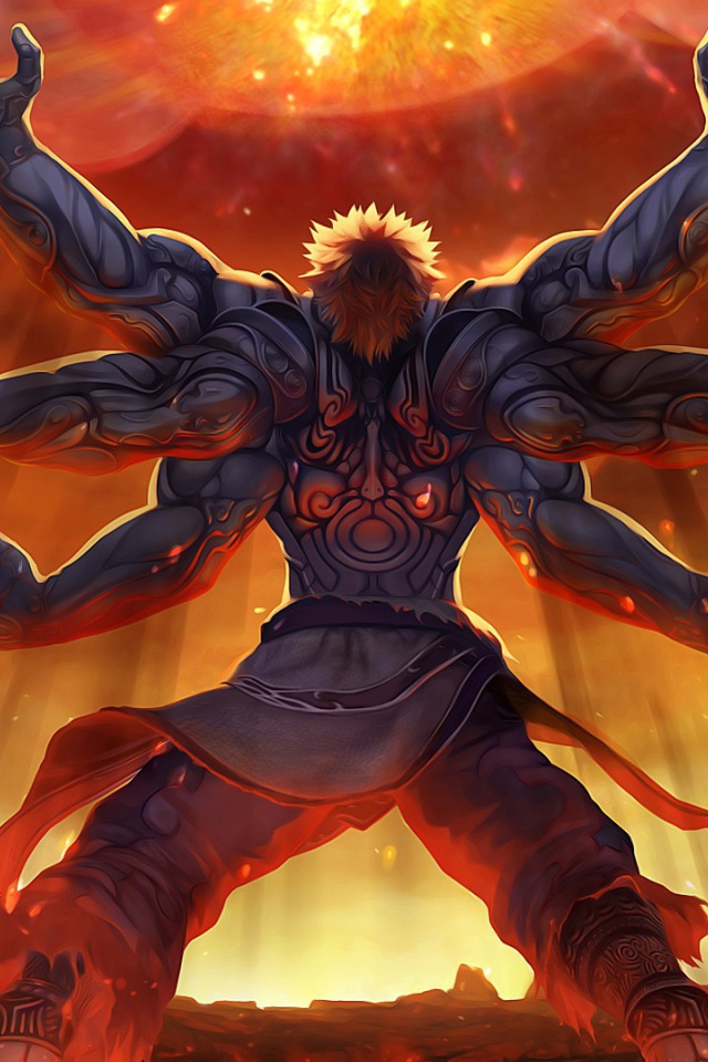 Шестирукий монстр