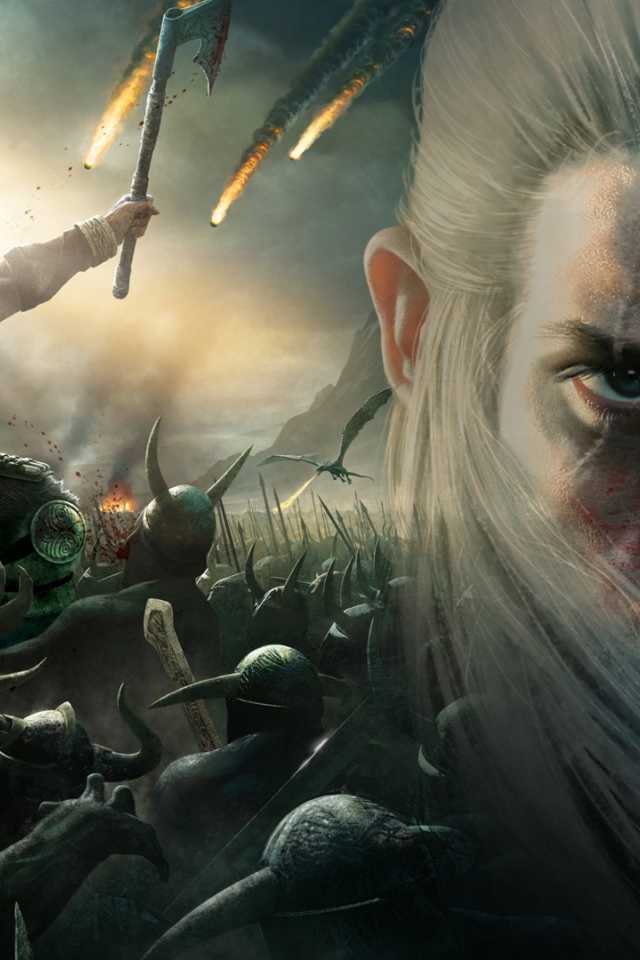 Викинги в пылу сражения