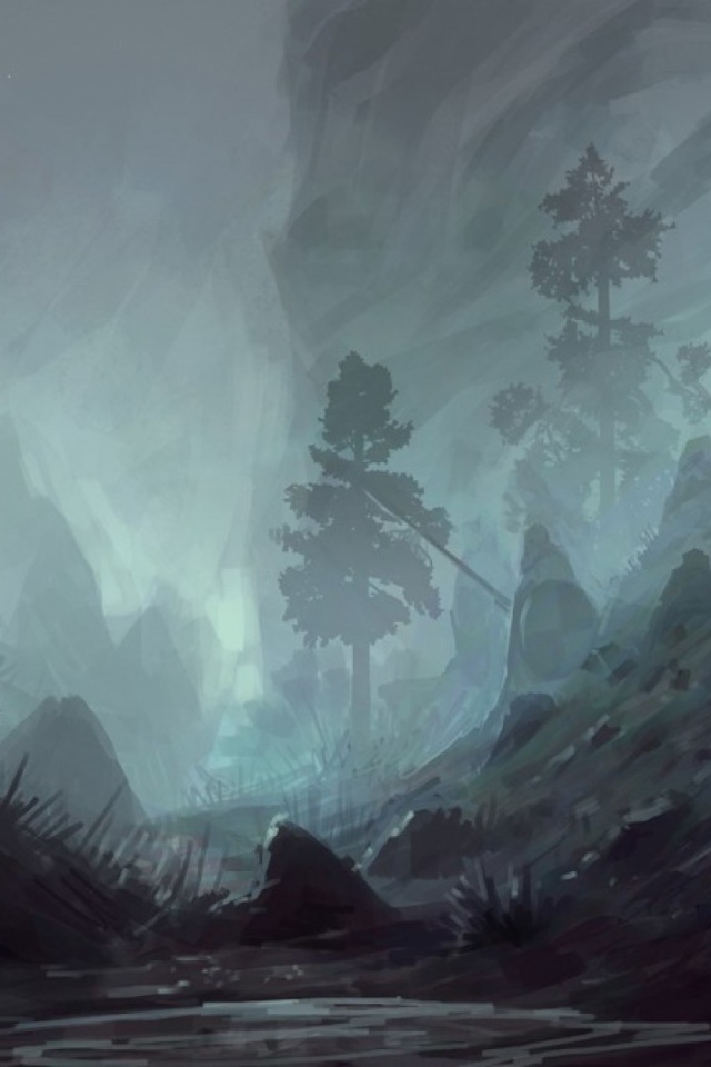 Викинги в лесу