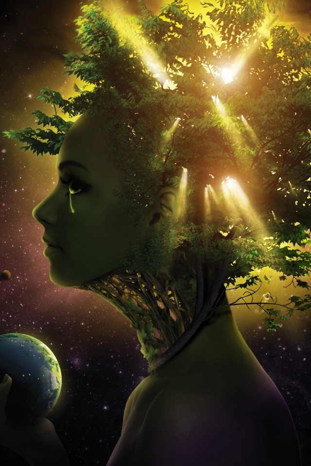 Земля в руке у природы