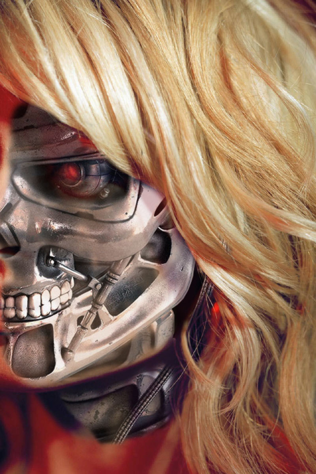 Девушка терминатор