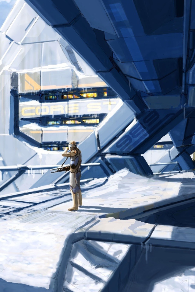 Человек на станции