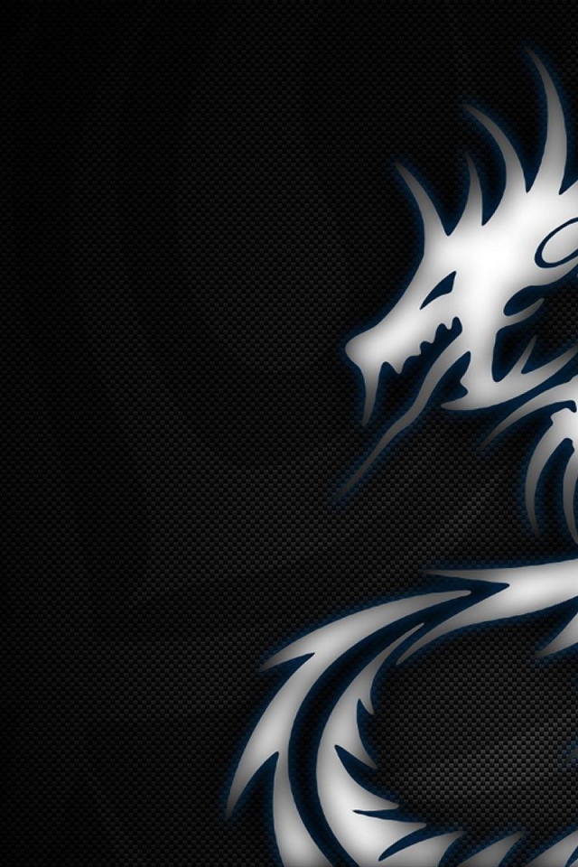 Силуэт дракона