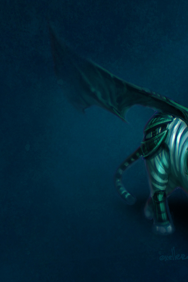 Тигр с крыльями