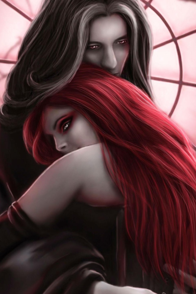 Настоящая любовь девушки вампира