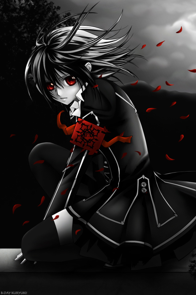 Девушка вампир из Аниме