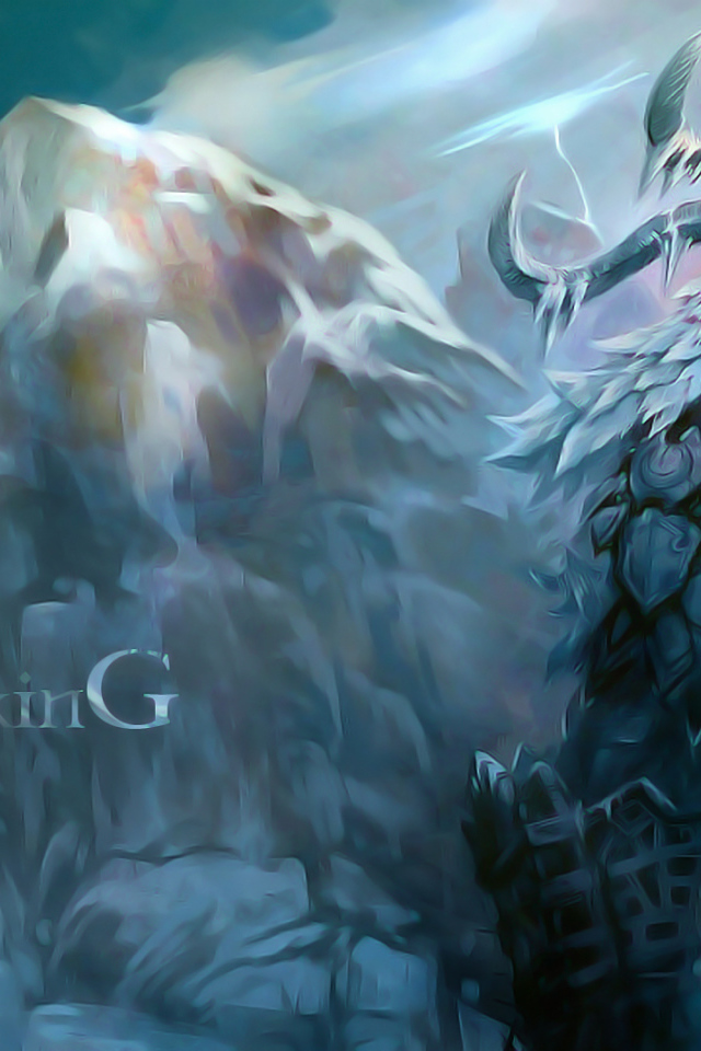 Викинг в горах