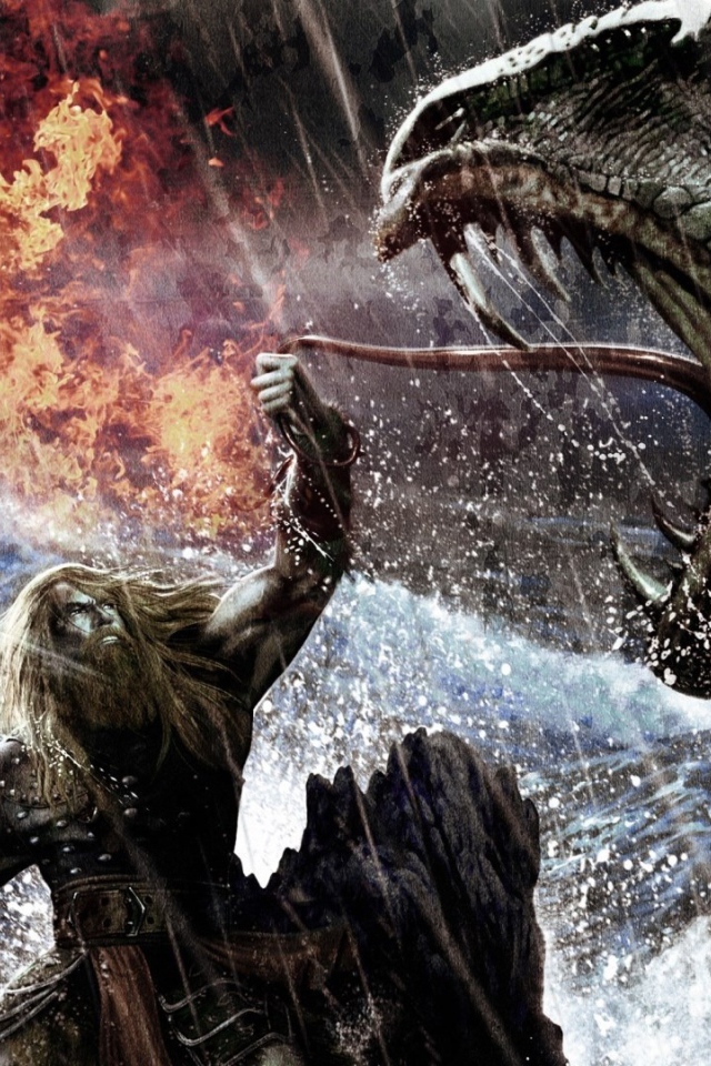 Викинг схватил дракона за язык