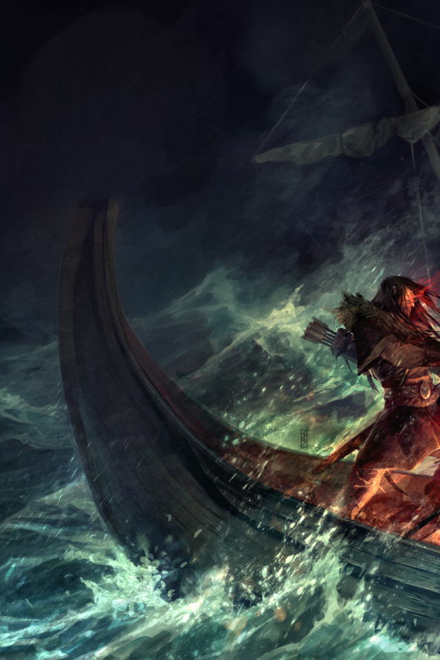 Викинги сражаются со стихией