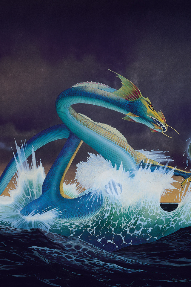 Синий морской дракон