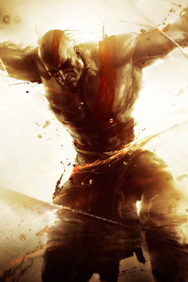 Рисунок фантастического воина