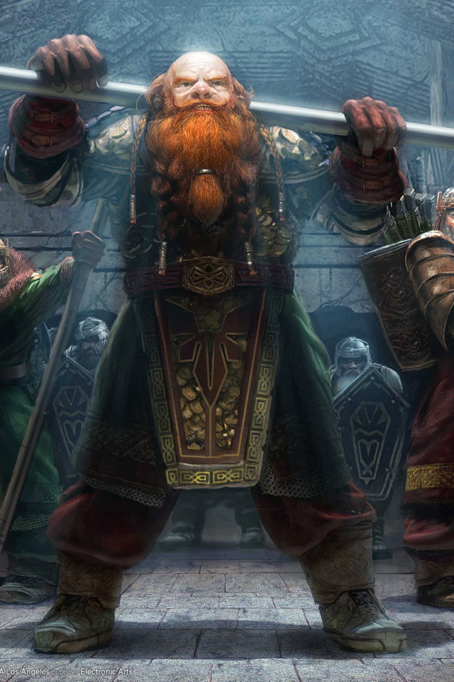 Бородатый мужик с кувалдой