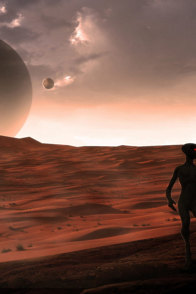 Инопланетяне на марсе