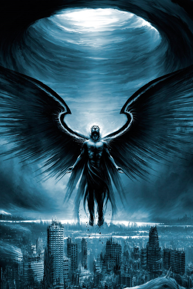 Черный ангел пришел на землю