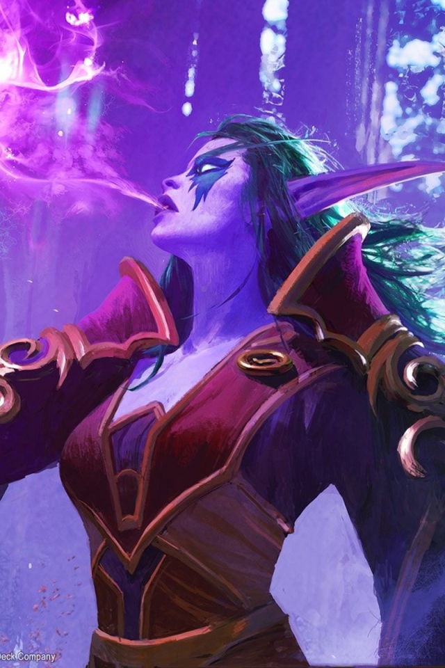 Лесная огненная фея 