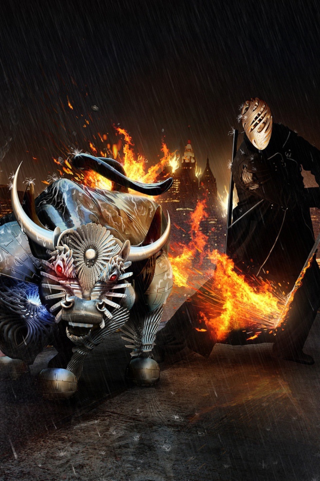 Монстр и бык