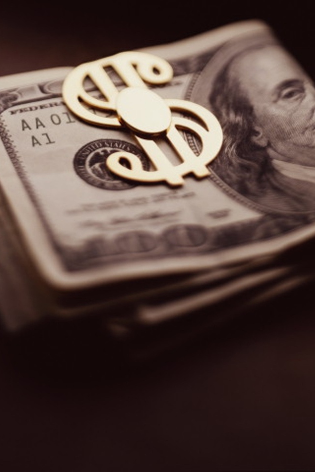 Заколка для долларов