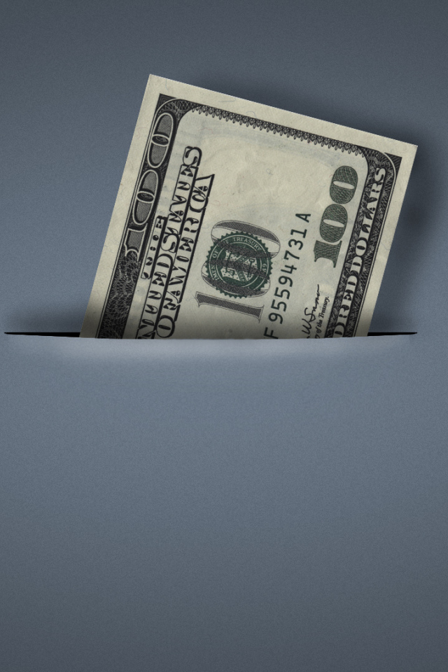 Сто долларов в щели