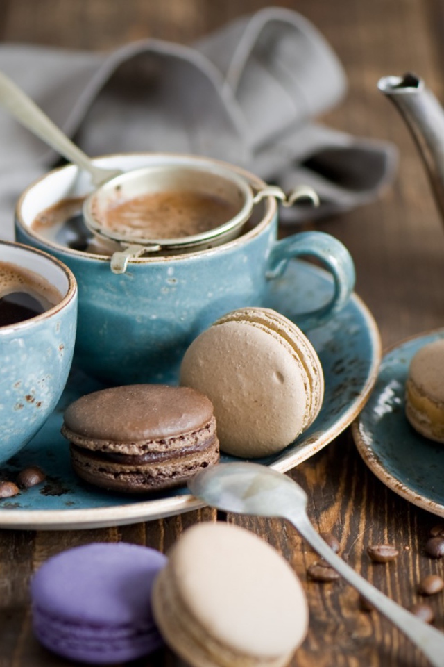 Кофе с печеньем