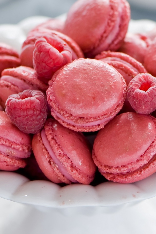 Малиновое печенье