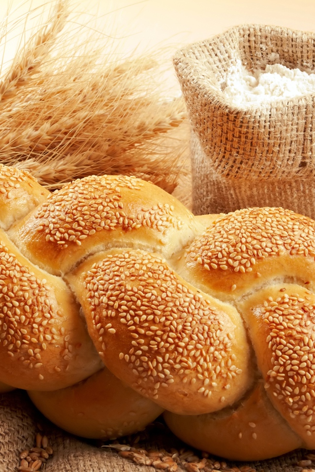 Хлеб с кунжутом