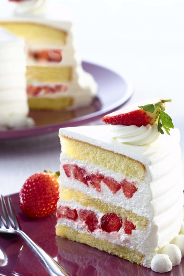 Клубничный торт