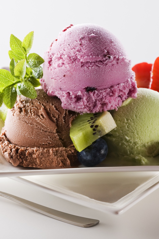 Шарики мороженого