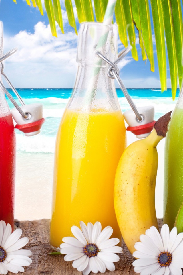 Коктейли из тропических фруктов