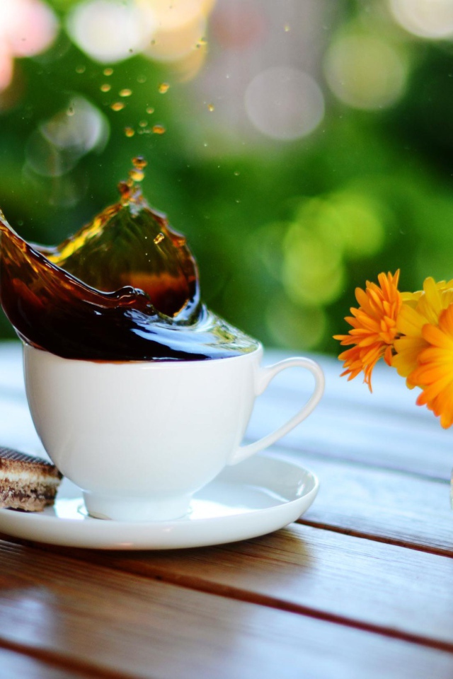 Брызги кофе