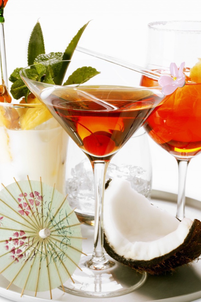 Тропические коктейли