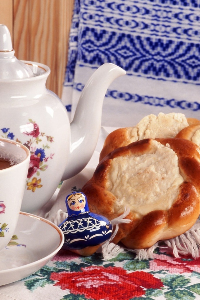 Ватрушки и чай