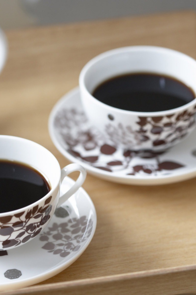 Две чашки кофе