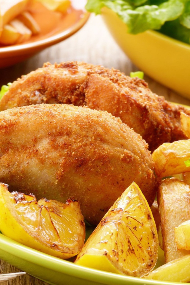 Курочка с картошкой