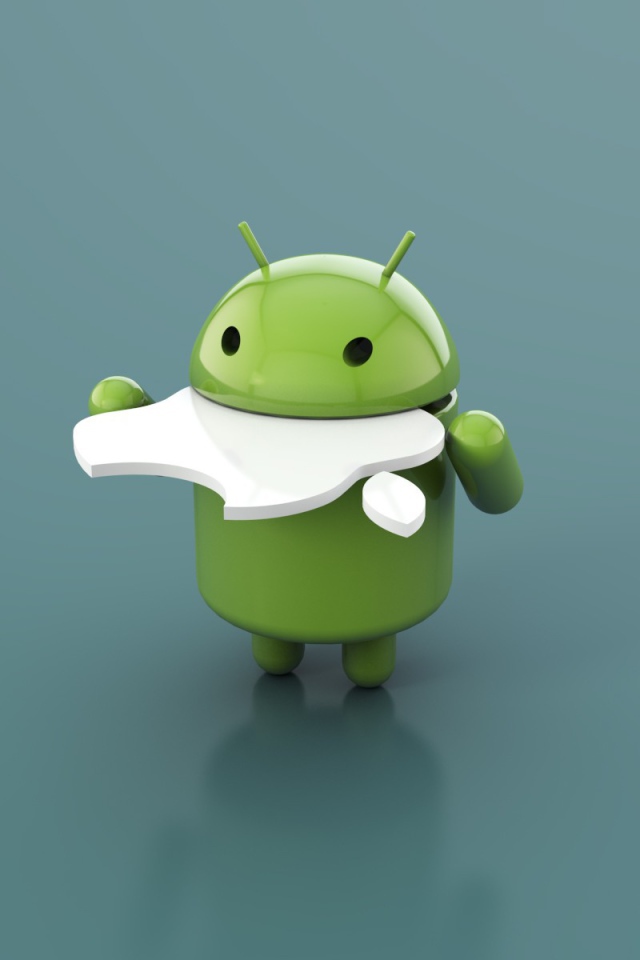 Андроид ест Эппл