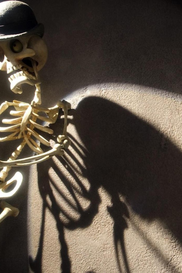 Скелет в шляпе